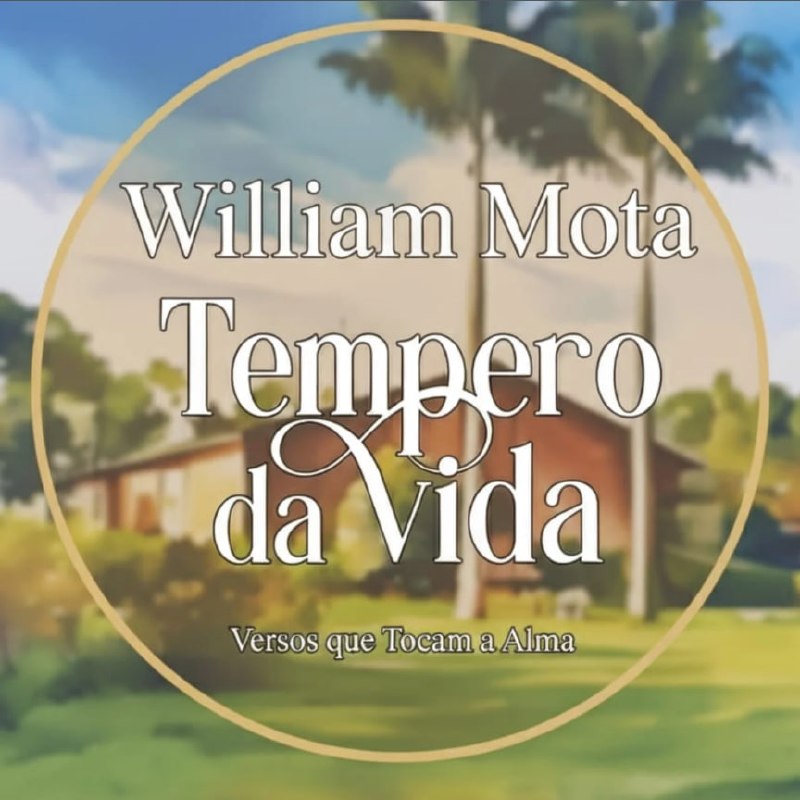 Tempero da Vida — livro de poemas de William Mota